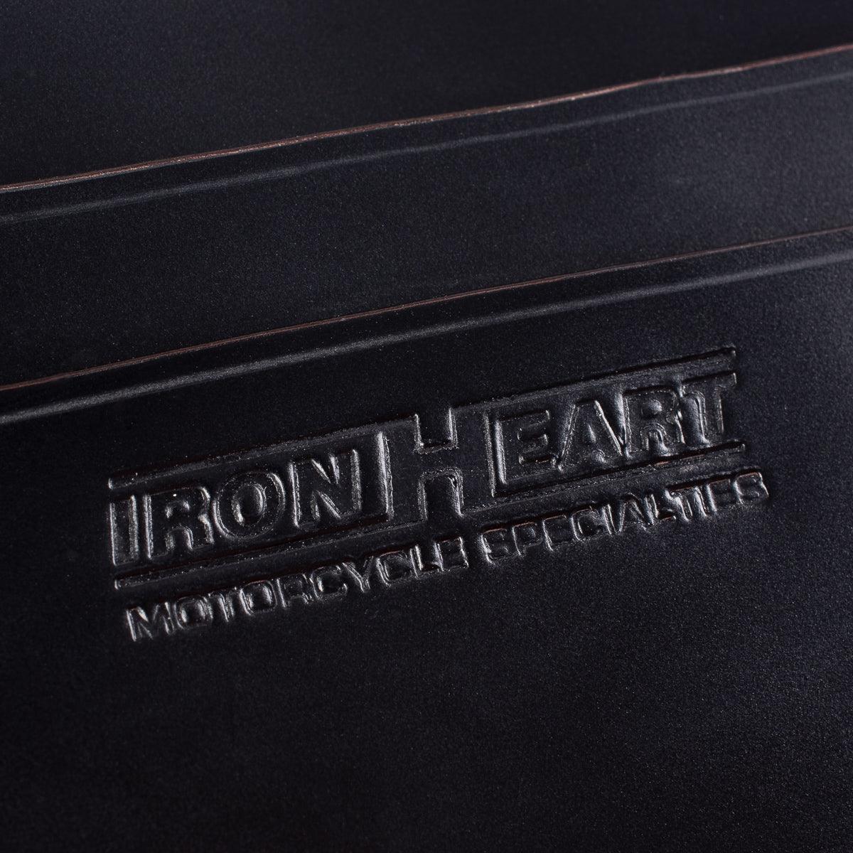 IHG-089-BLK - Shell Cordovan Card Holder - Black