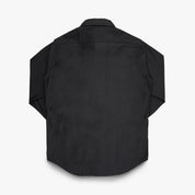 IHSH-425-BLK - 8oz Military Whipcord CPO Shirt - Black