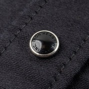 IHSH-426-BLK - 12oz Military Moleskin Western Shirt - Black