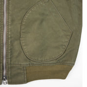 IHM-47-ODG - 12oz Whipcord Tanker Jacket - Olive Drab Green