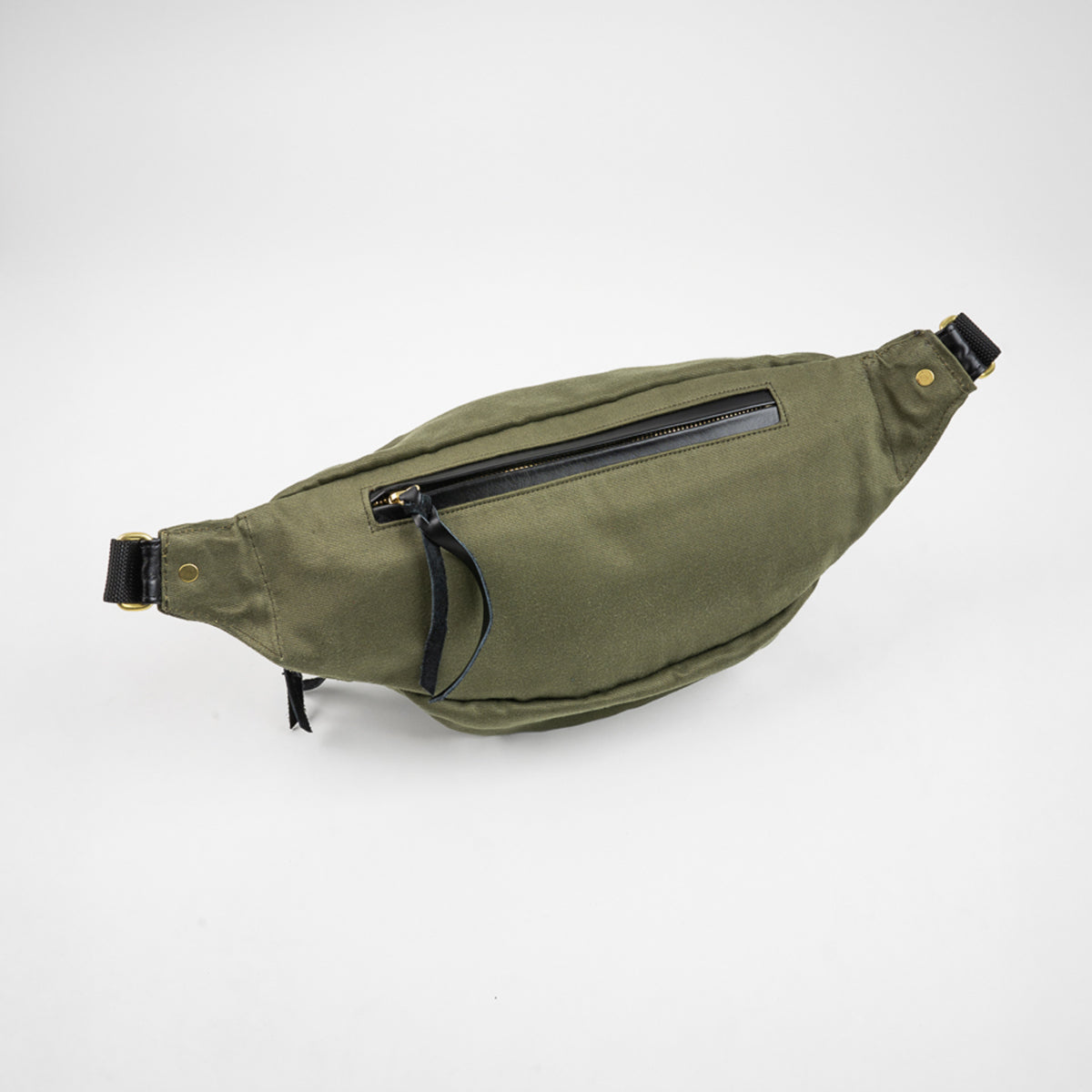 IHE-53-ODG - Whipcord Waist Bag - Olive Drab Green
