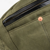 IHE-53-ODG - Whipcord Waist Bag - Olive Drab Green