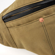 IHE-53-KHA - Whipcord Waist Bag - Khaki