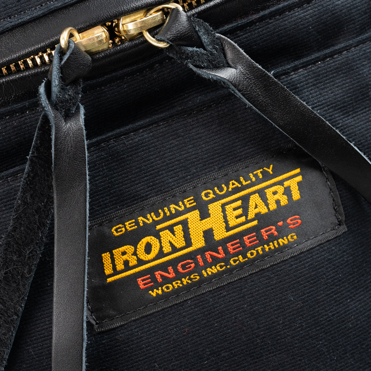 IHE-53-BLK - Whipcord Waist Bag - Black