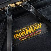 IHE-53-BLK - Whipcord Waist Bag - Black