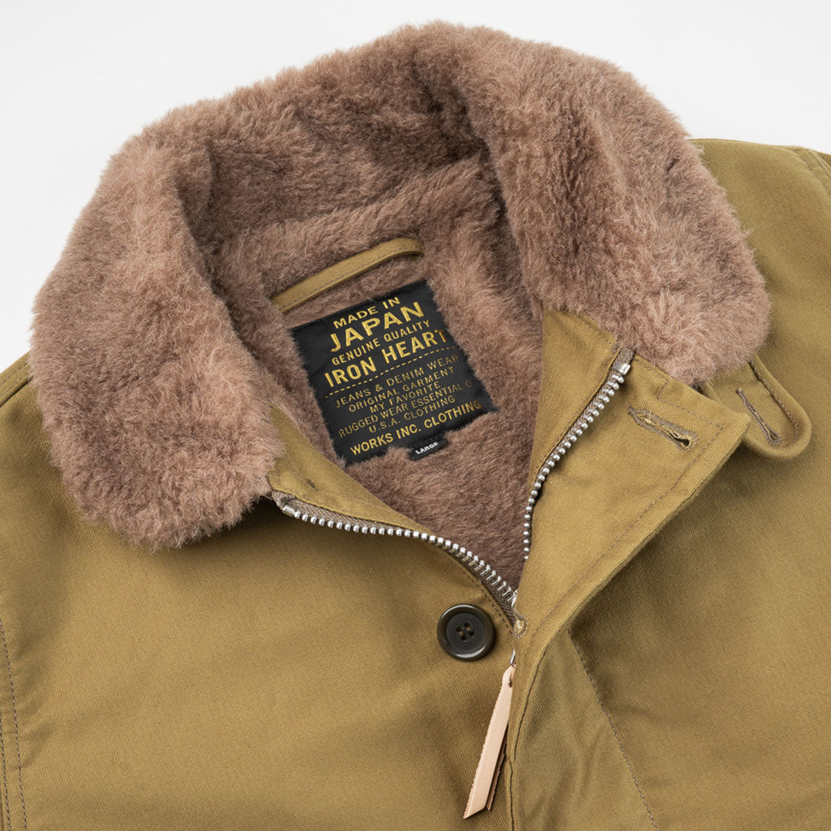 IHM-35-KHA - Whipcord N1 Deck Jacket - Khaki