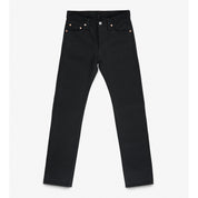 IH-666S-SB - 21oz Selvedge Denim Slim Straight Cut - Superblack Non-Fade