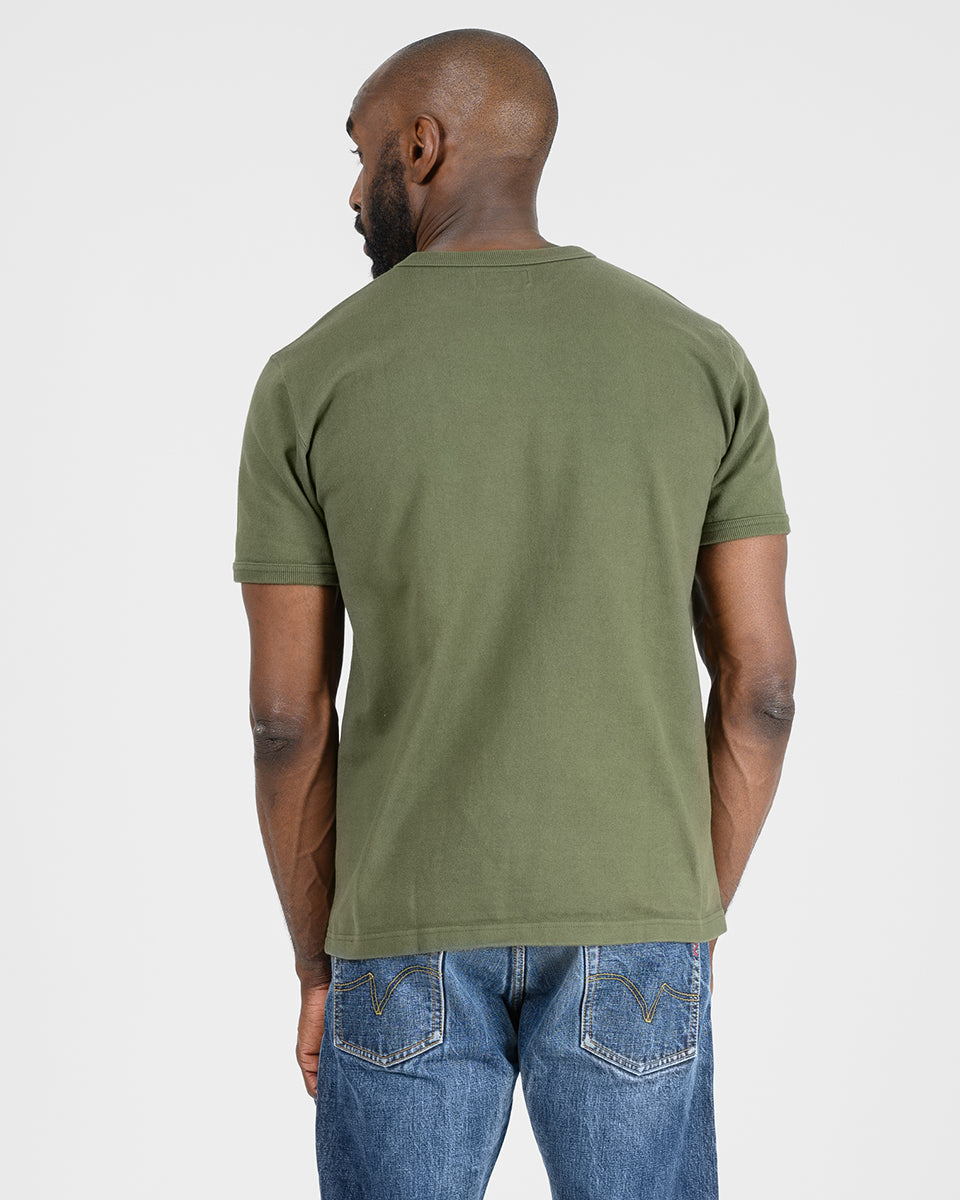 IHT-1600-OLV - 11oz Crew Neck T-Shirt - Olive