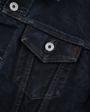 IH-526LOD - 19oz Lefthand Twill Type III Denim Jacket - Black Overdyed