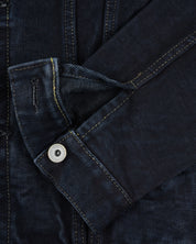 IH-526LOD - 19oz Lefthand Twill Type III Denim Jacket - Black Overdyed