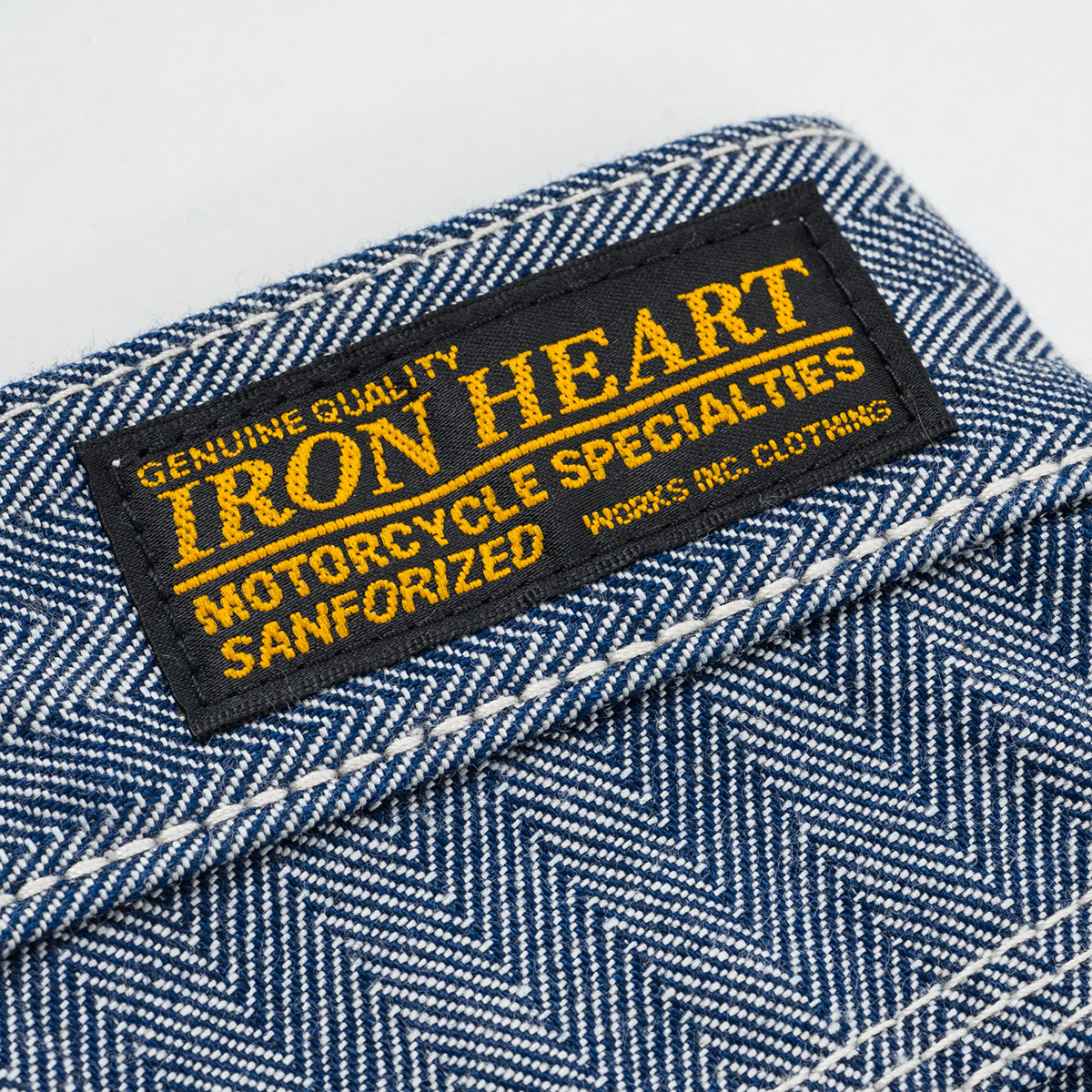 IH-830-IND - 10.5oz Herringbone Painter’s Pants - Indigo