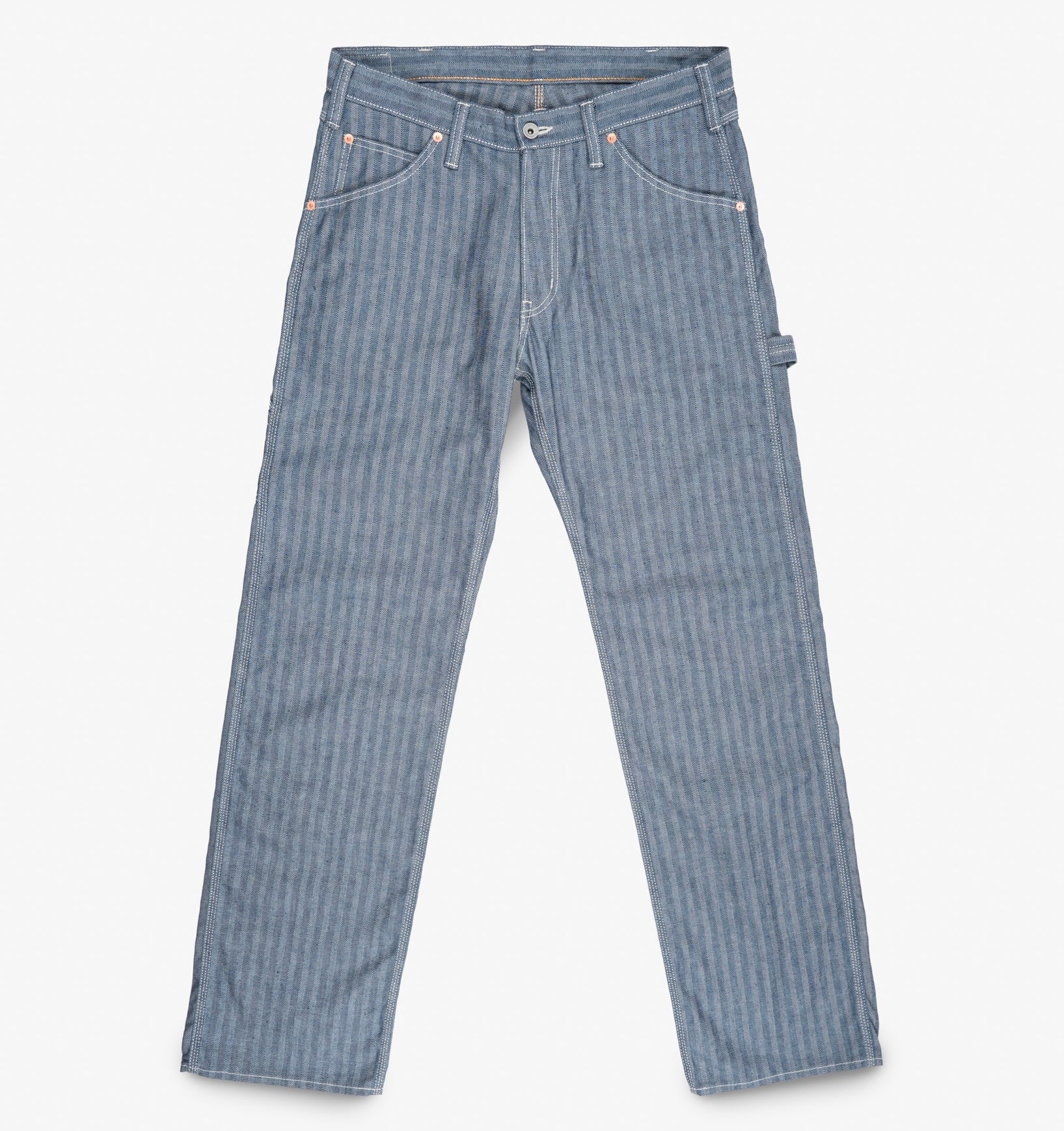 IH-830-IND - 10.5oz Herringbone Painter’s Pants - Indigo