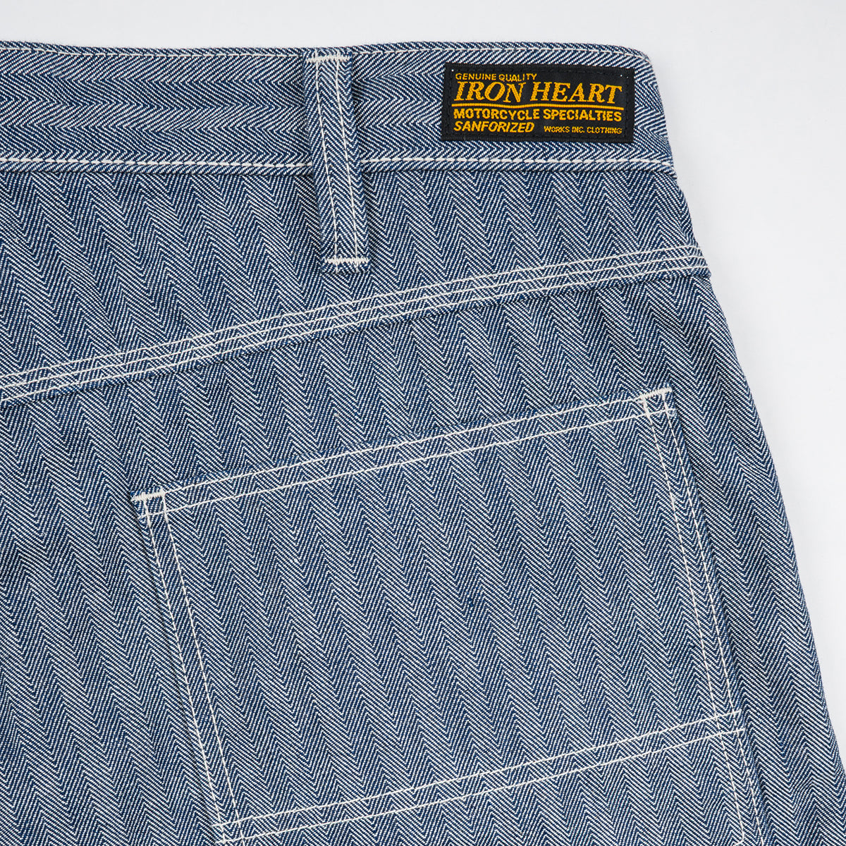 IH-830-IND - 10.5oz Herringbone Painter’s Pants - Indigo