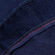 IHSH-438-IND - 7.5oz Selvedge Corduroy Western Shirt - Indigo
