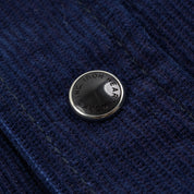 IHSH-438-IND - 7.5oz Selvedge Corduroy Western Shirt - Indigo