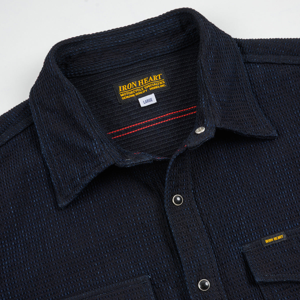 IHSH-437-IND - 13.5oz Dobby Cloth CPO Shirt - Indigo