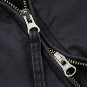 IHJ-165-BLK - 6.2oz Serge Drizzler Jacket - Black