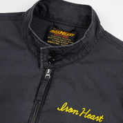 IHJ-165-BLK - 6.2oz Serge Drizzler Jacket - Black