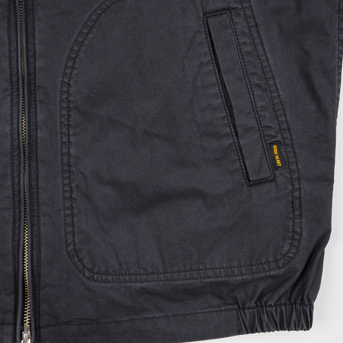 IHJ-165-BLK - 6.2oz Serge Drizzler Jacket - Black