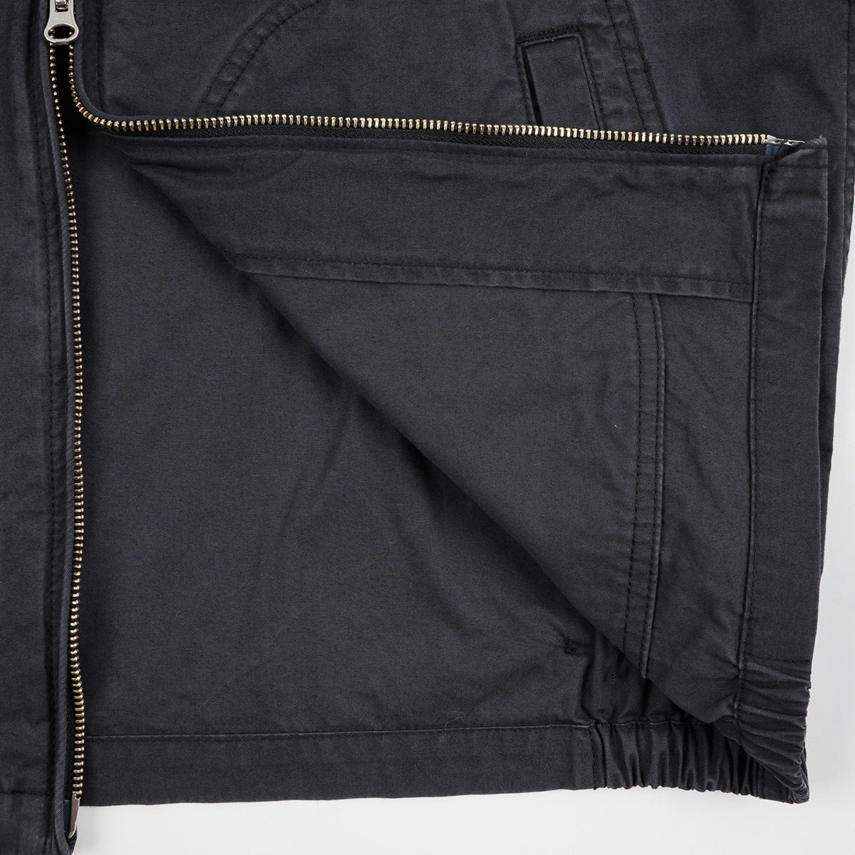 IHJ-165-BLK - 6.2oz Serge Drizzler Jacket - Black