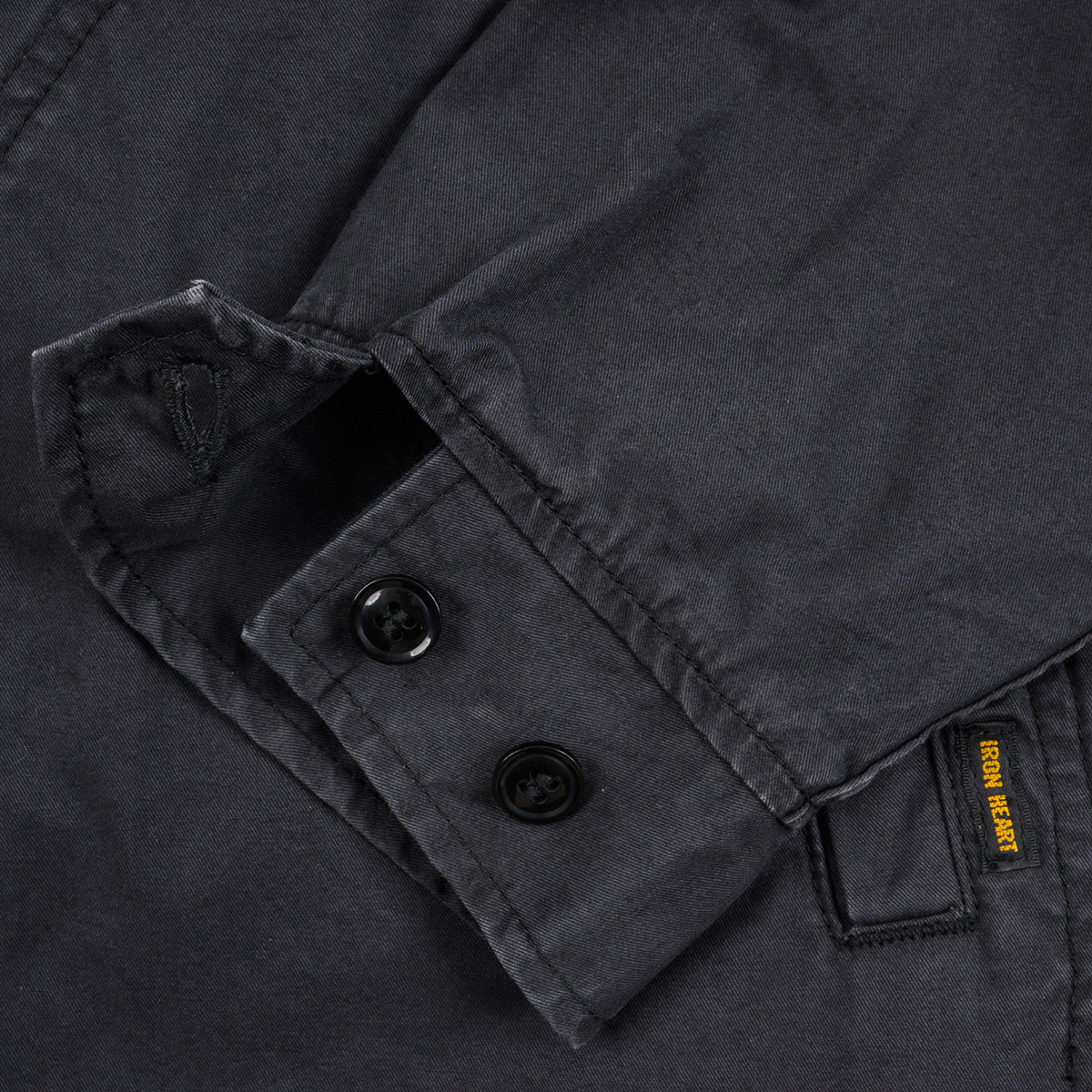 IHJ-165-BLK - 6.2oz Serge Drizzler Jacket - Black
