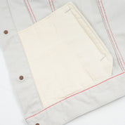 IHJ-162-GRY - 11oz Piqué Modified Type III Jacket - Light Grey