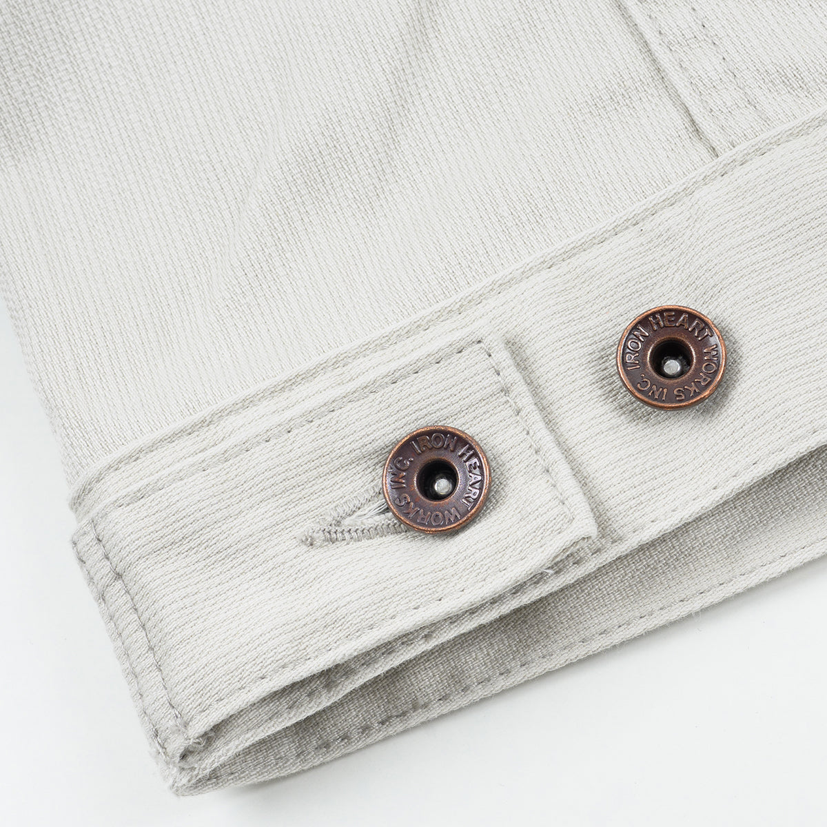 IHJ-162-GRY - 11oz Piqué Modified Type III Jacket - Light Grey