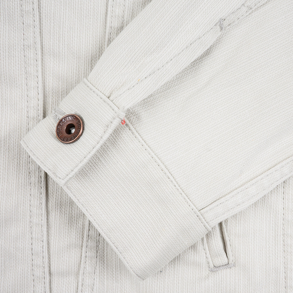 IHJ-162-GRY - 11oz Piqué Modified Type III Jacket - Light Grey