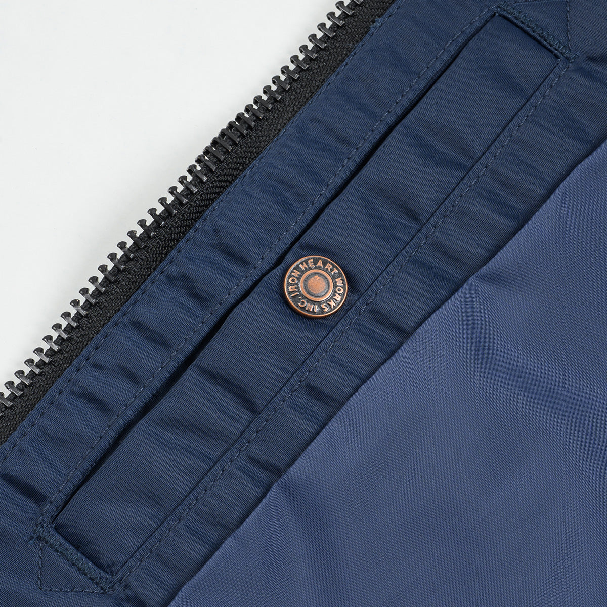 IHM-50-NAV - 4.8oz Nylon Type L-2B Jacket - Navy