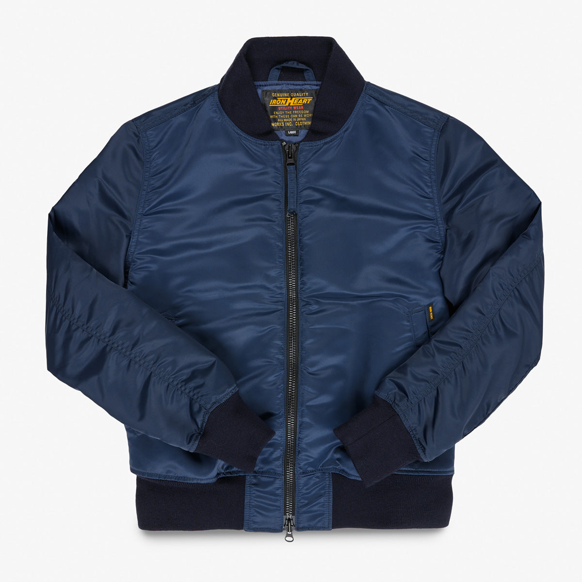 IHM-50-NAV - 4.8oz Nylon Type L-2B Jacket - Navy