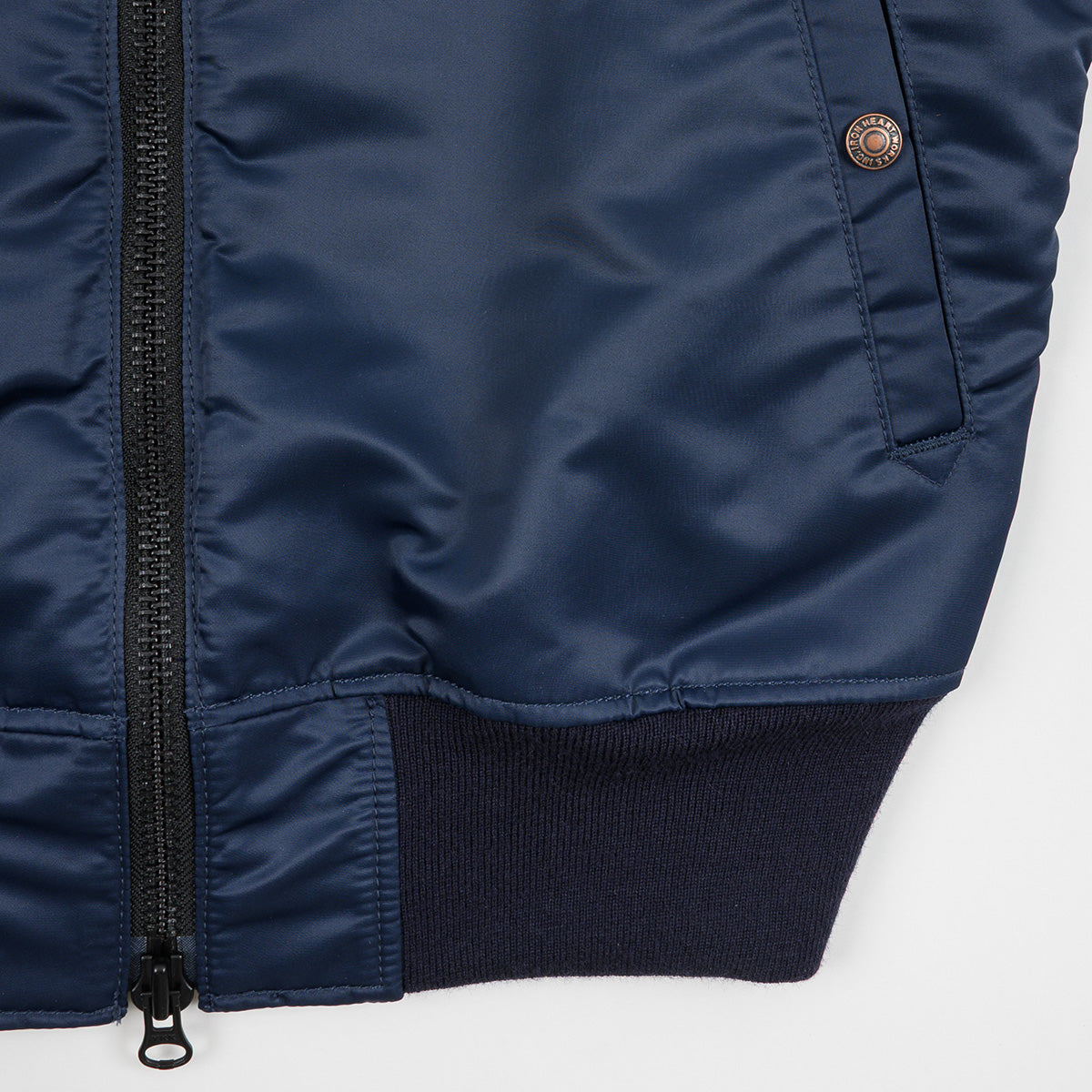 IHM-50-NAV - 4.8oz Nylon Type L-2B Jacket - Navy
