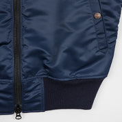 IHM-50-NAV - 4.8oz Nylon Type L-2B Jacket - Navy