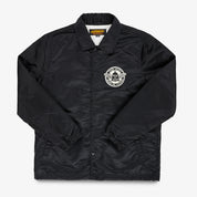 IHJ-160-BLK - 4.8oz Nylon Coach Jacket - Black