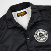 IHJ-160-BLK - 4.8oz Nylon Coach Jacket - Black