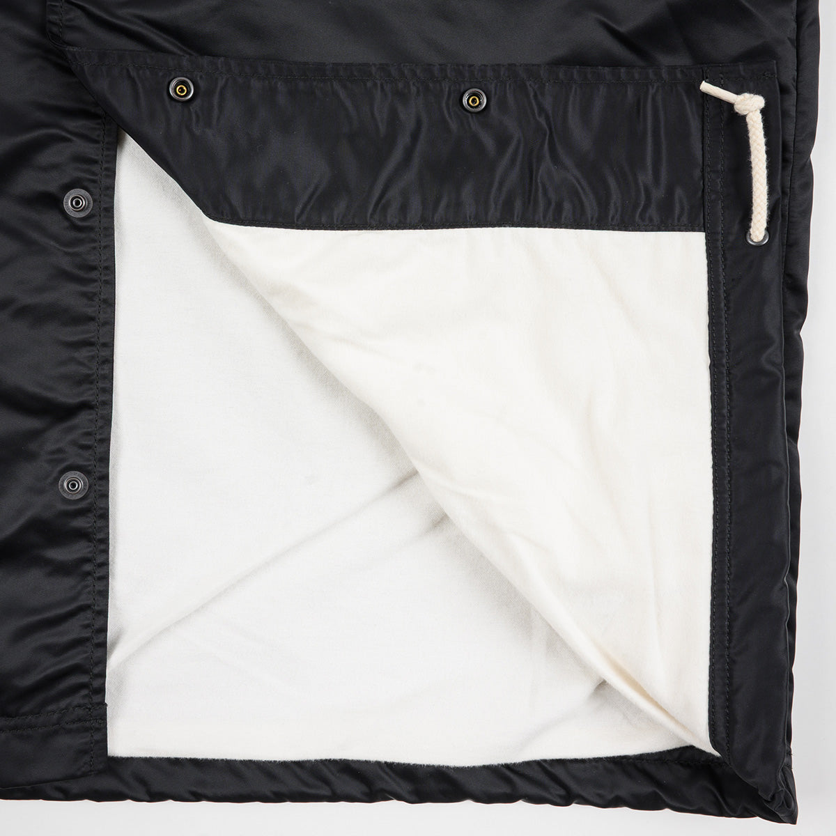 IHJ-160-BLK - 4.8oz Nylon Coach Jacket - Black