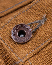 IH-634D - 17oz Duck Straight Cut Jeans - Brown