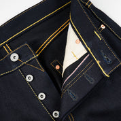 IH-634-XHSIB - 25oz Selvedge Denim Straight Cut Jeans - Indigo/Black