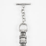 IHSI-02 - "Motorcycle Chain" Bracelet Sterling Silver
