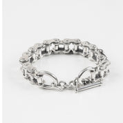 IHSI-02 - "Motorcycle Chain" Bracelet Sterling Silver