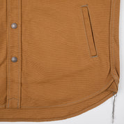 IHSH-189-BRN - 17oz Duck Work Shirt Style CPO - Brown