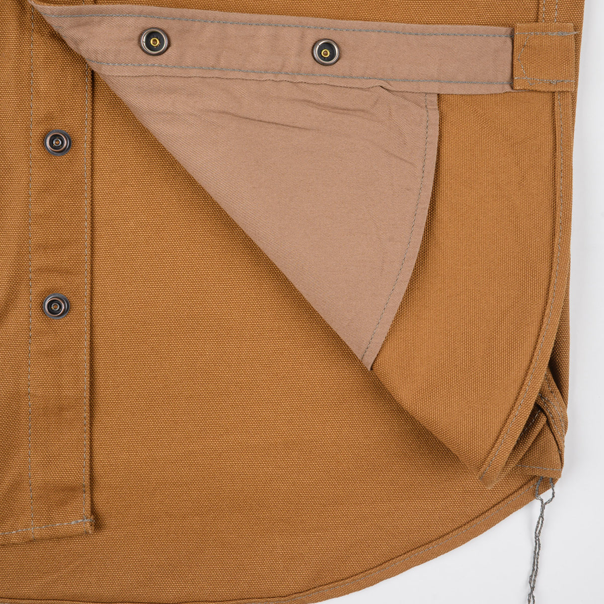 IHSH-189-BRN - 17oz Duck Work Shirt Style CPO - Brown