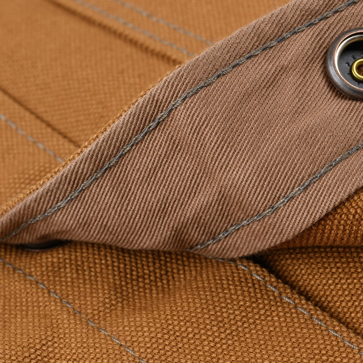 IHSH-189-BRN - 17oz Duck Work Shirt Style CPO - Brown
