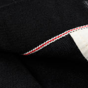 IHJ-86-BLK - 14oz Selvedge Denim Modified Type III Jacket - Black/Black