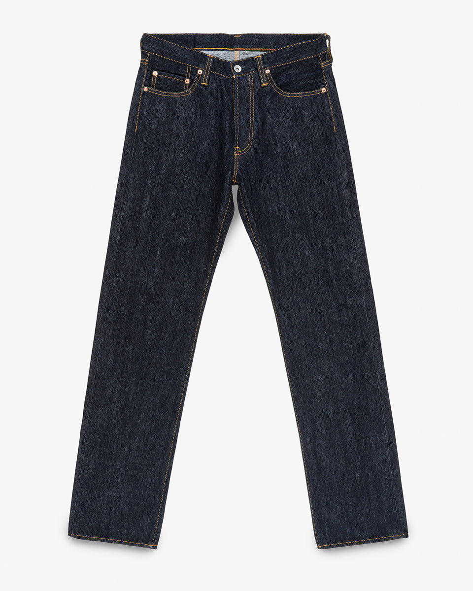 IH-684S-16-GER - Iron Heart Germany 16oz Vintage Selvedge Denim Relaxed Cut Jeans - Indigo