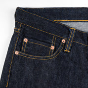IH-684S-16-GER - Iron Heart Germany 16oz Vintage Selvedge Denim Relaxed Cut Jeans - Indigo