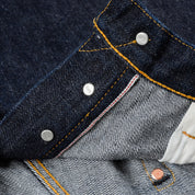 IH-684S-16-GER - Iron Heart Germany 16oz Vintage Selvedge Denim Relaxed Cut Jeans - Indigo