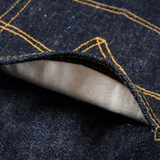 IH-684S-16-GER - Iron Heart Germany 16oz Vintage Selvedge Denim Relaxed Cut Jeans - Indigo