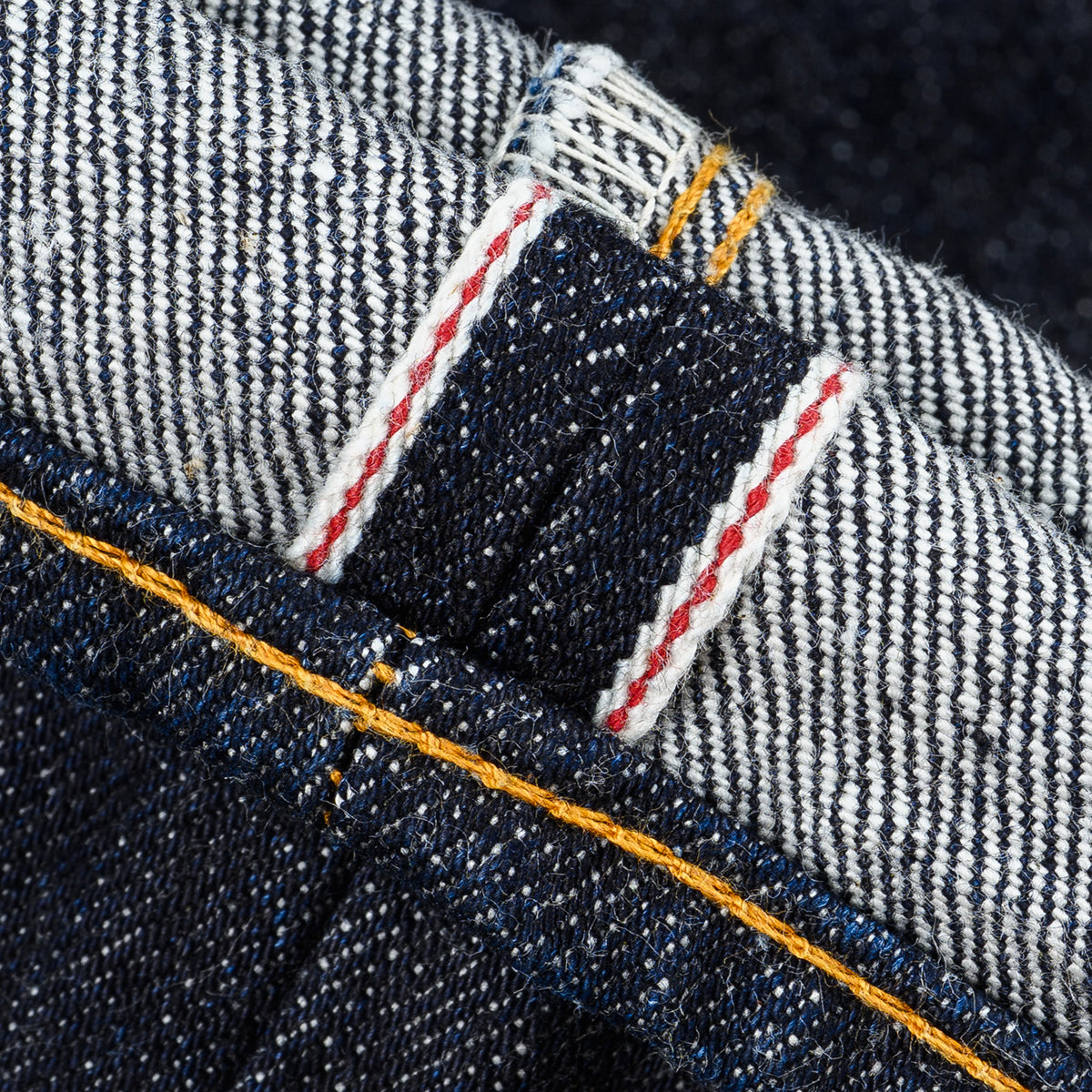 IH-684S-16-GER - Iron Heart Germany 16oz Vintage Selvedge Denim Relaxed Cut Jeans - Indigo
