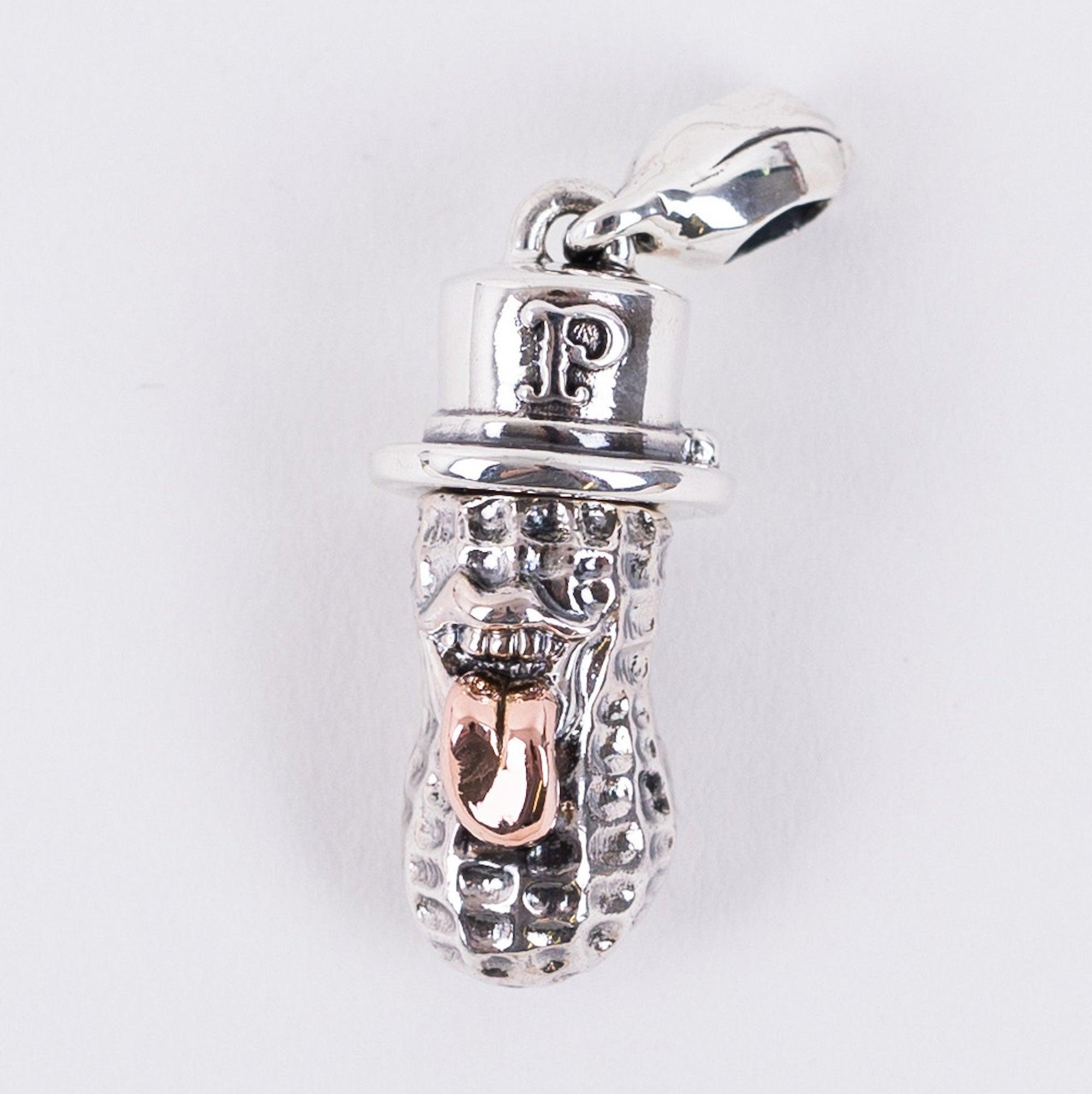 PE-MEDIUM-BERO-PEANUTS-PENDANT-SILVER - Peanuts & Co MEDIUM BERO PEANUTS Pendant - Silver