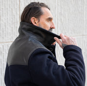 SB-RA-WO-NAV - Simmons Bilt Wool Ranch Jacket - Navy